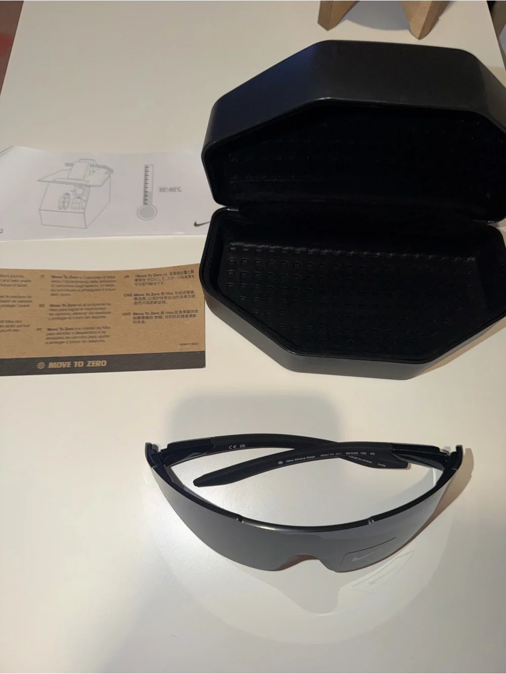 Nike Athena Edge Sunglasses in Black